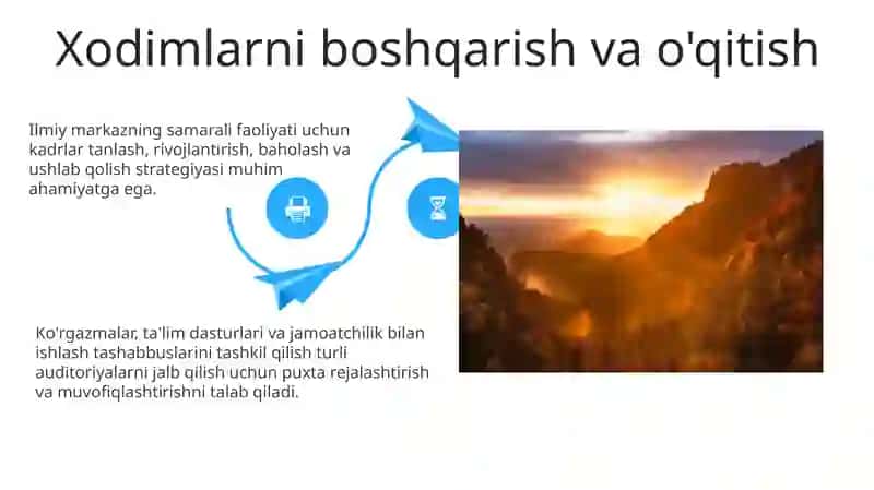 Ilm-fan va tabiat markazi va unda faoliyatlarni tashkil etish 4