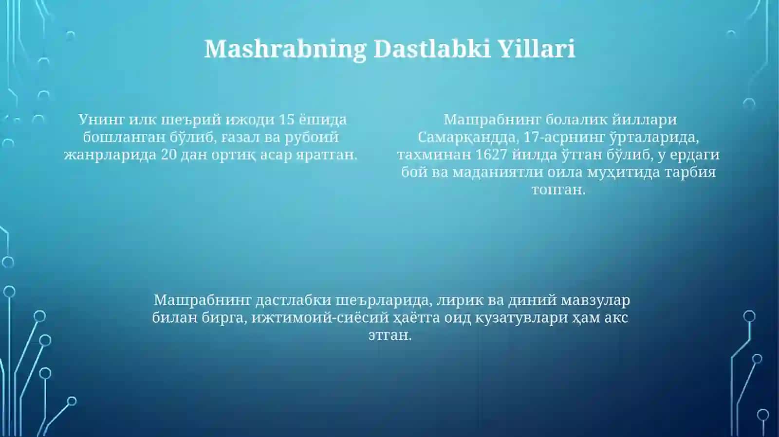 Devoni Mashrab 4