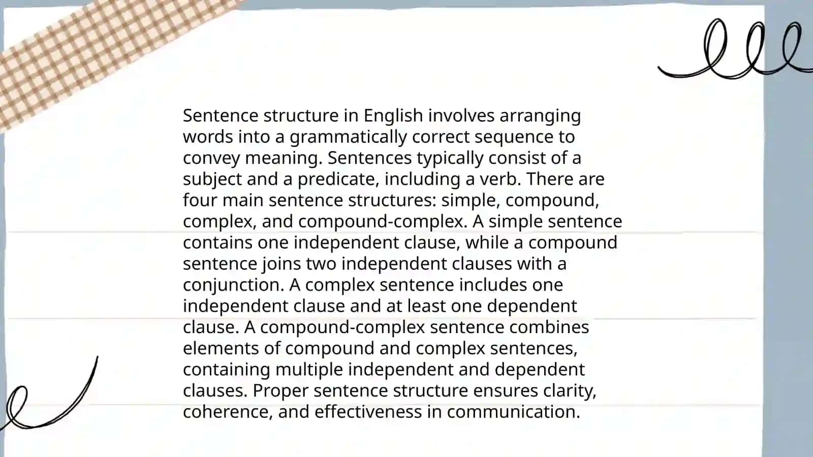 Grammar and vocabulary in context 4