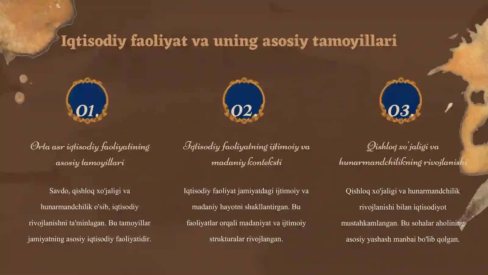 Orta asr iqtisodiy qarashlari 4