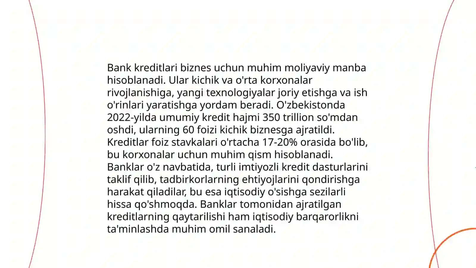 Tijorat banklarining ijtimoiy-iqtisodiy rivojlanishdagi o'rni 4