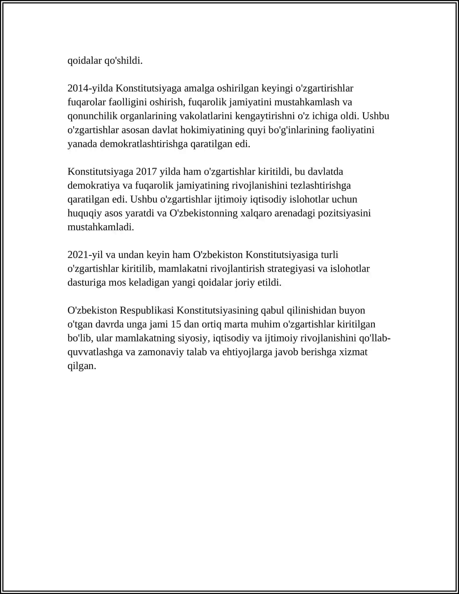 KONSTITUTSIYA BAXTIMIZ QOMUSI 4