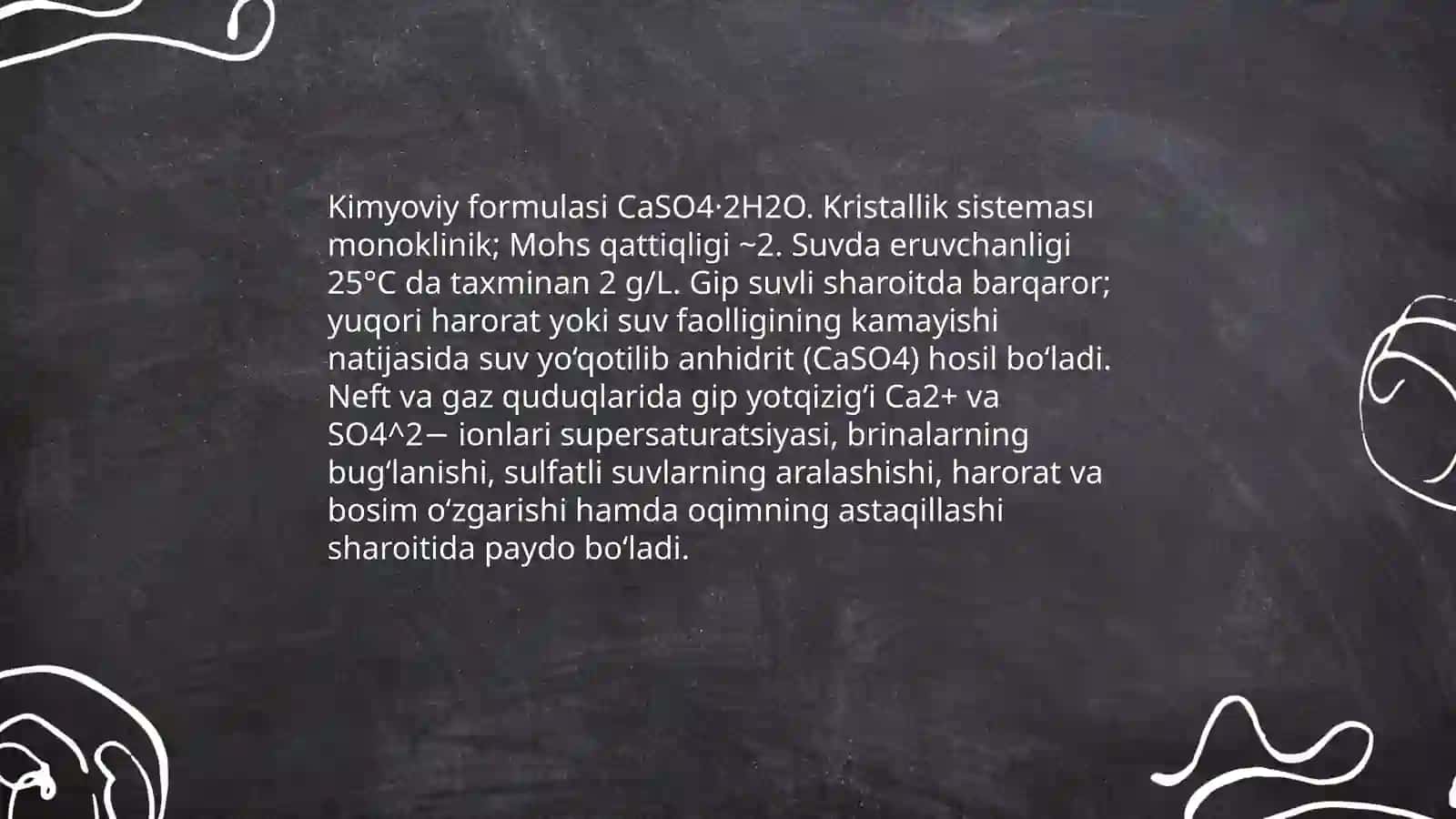 Neft va gaz quduqlarida parafin va gip yotqiziqlari bilan kurashish 4