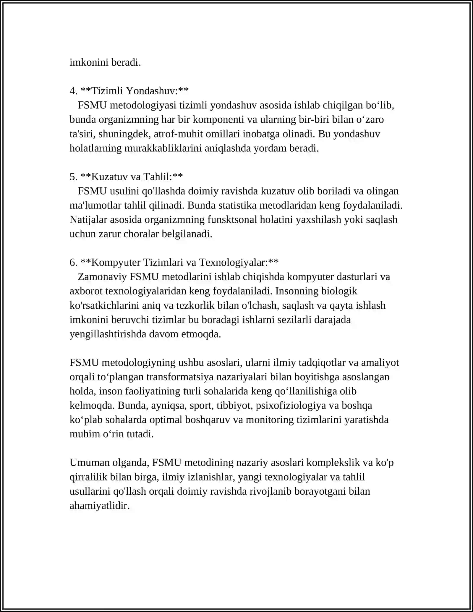 TEXNOLOGIYA DARSLARIDA FSMU METODI 4