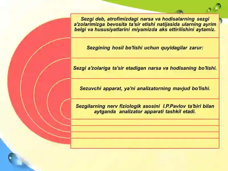 Sezgi uning xususiyatlari 4