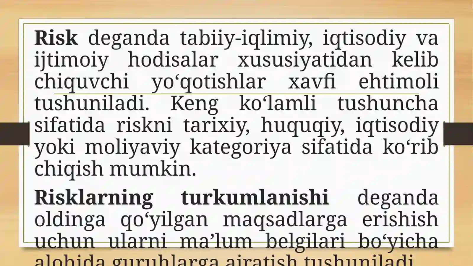 Sug’urtaning nazariy asoslari va iqtisodiy mohiyati 4