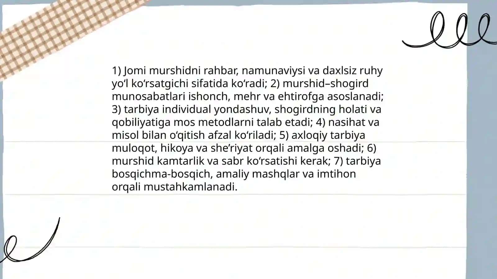 Abdurahmon Jomiyning ta'limiy axloqiy qarashlari 4