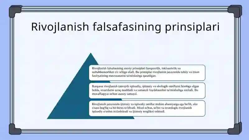 Rivojlanish falsafasi 4