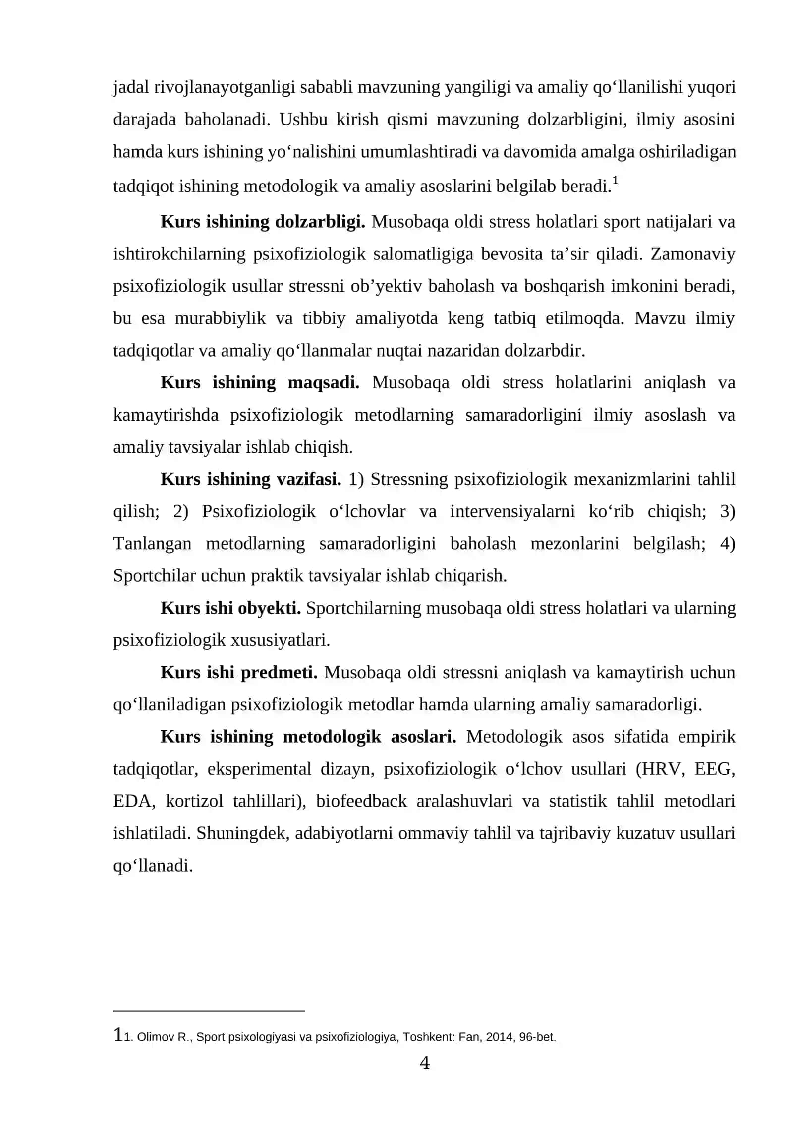 MUSOBAQA OLDI STRESS HOLATLARINI BOSHQARISHDA PSIXOFIZIOLOGIK METODLARDAN FOYDALANISH 4