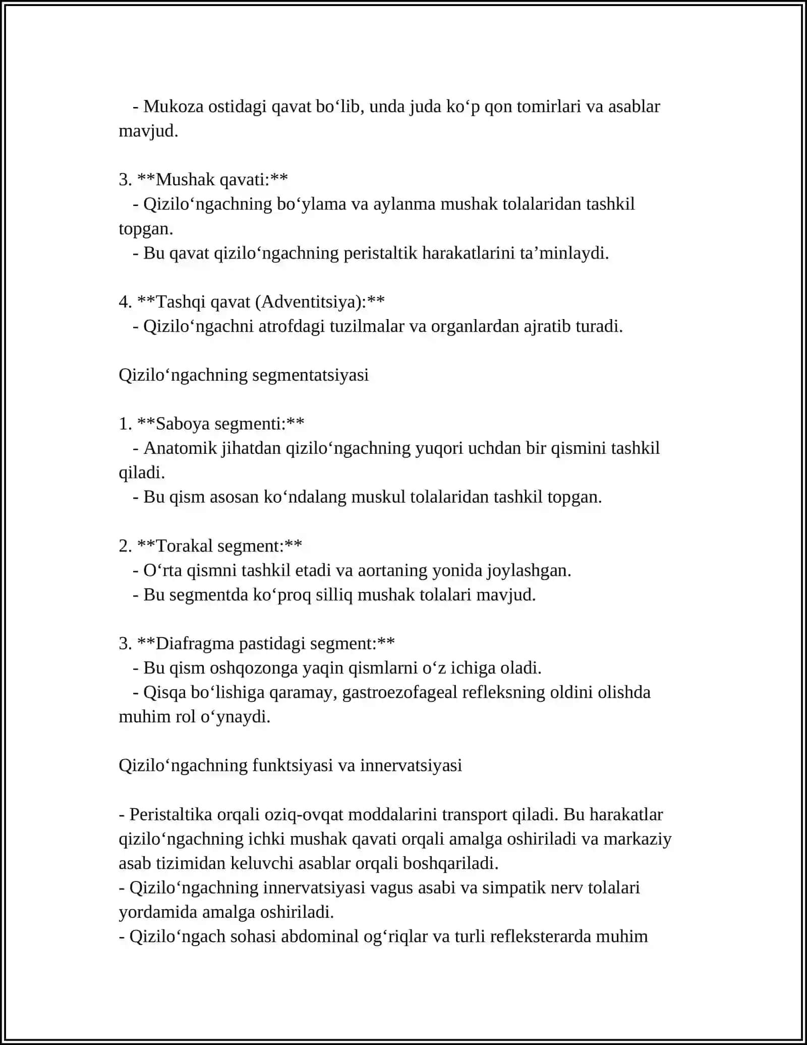 QIZILOʻNGACHNING KLINIK ANATOMIYASI 4
