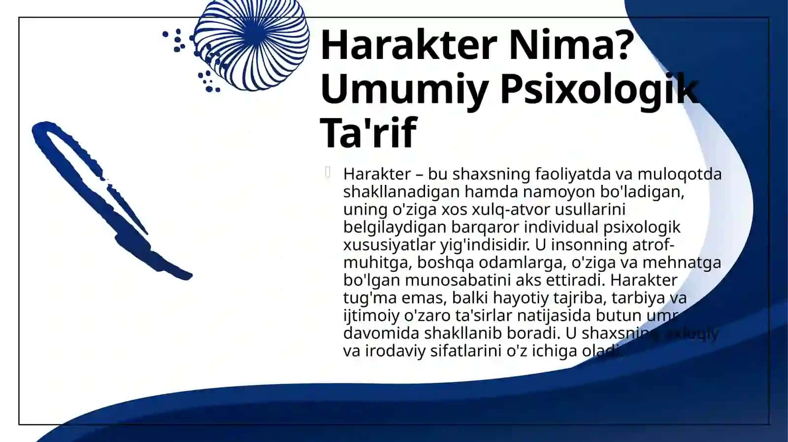 HARAKTER TUZILISHI VA XUSUSIYATLARI 4