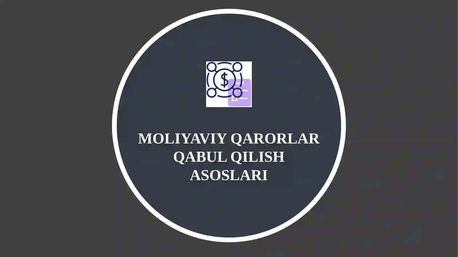MOLIYAVIY QAROR 4