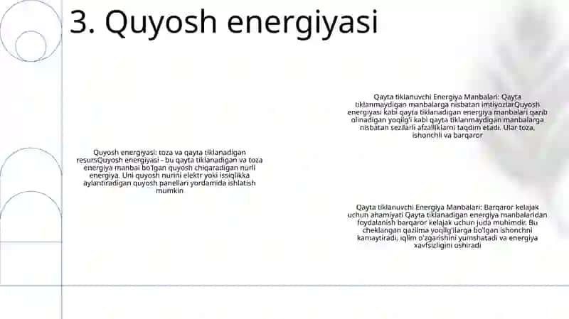 Qayta Tiklanuvchi Energiya Manbalari 4