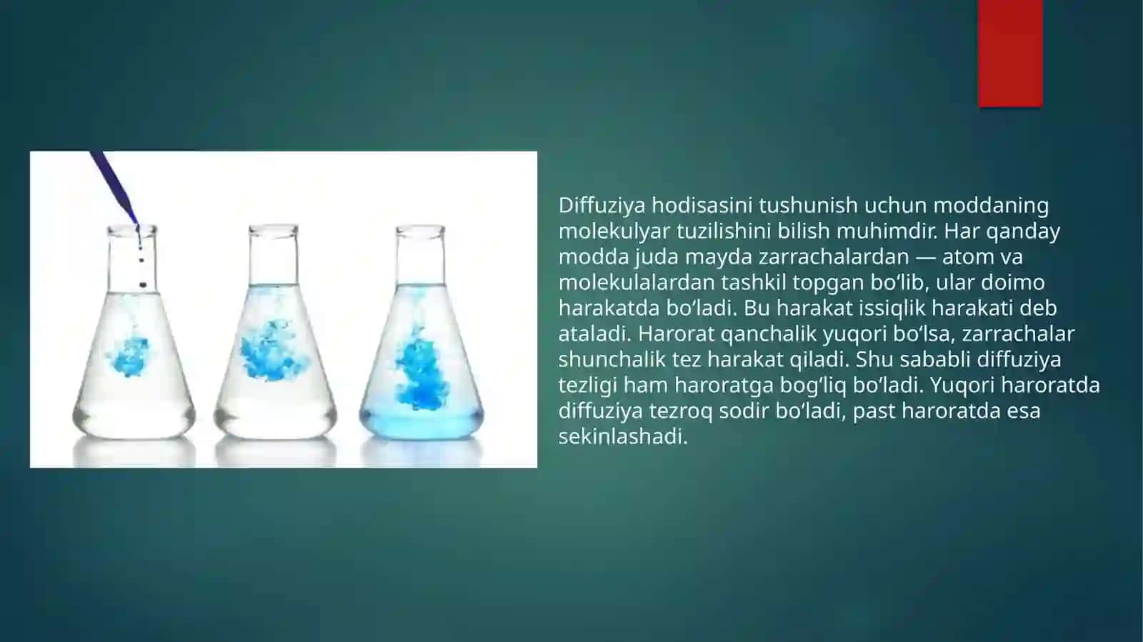 Diffuziya hodisasi. Moddalarda diffuziya hodisasining qo’llaniishi. Metallarda diffuziyaning mexanizmlari 4