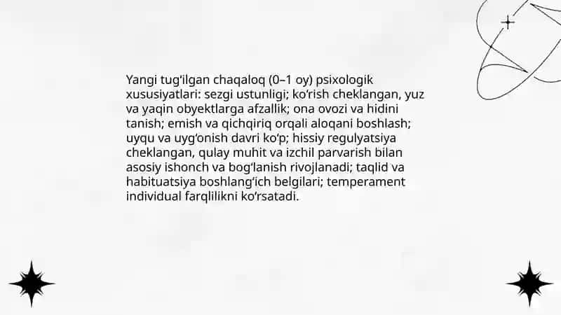Yosh davrlarning psixologik xususiyatlari 4