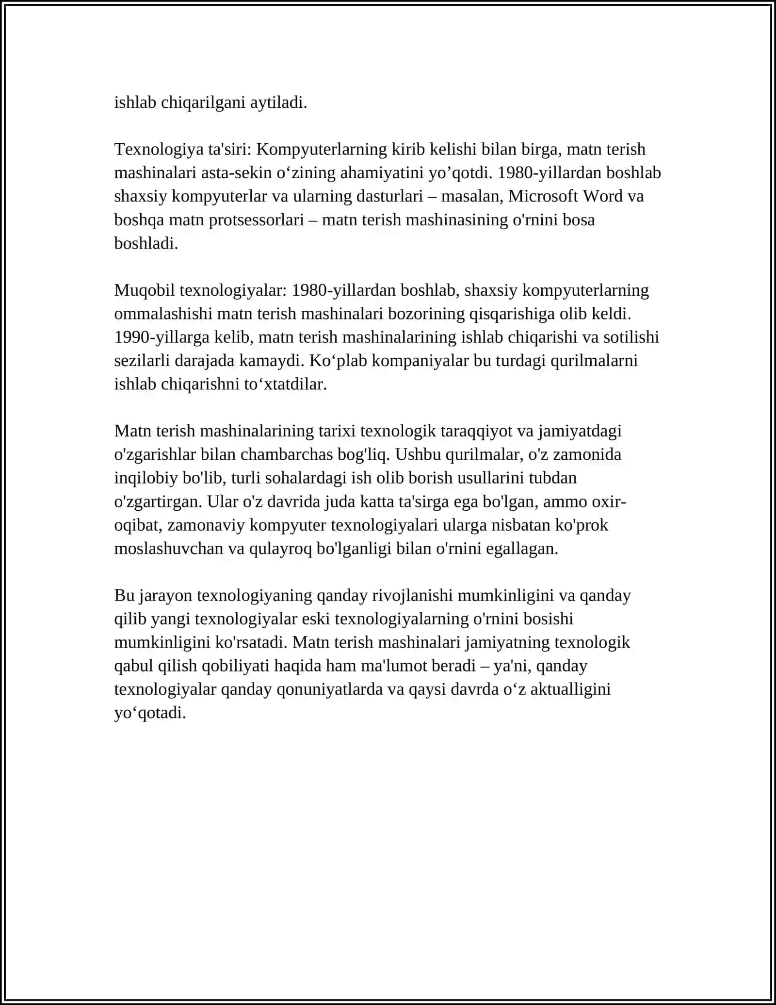 MT MASHINASI HAQIDA 4