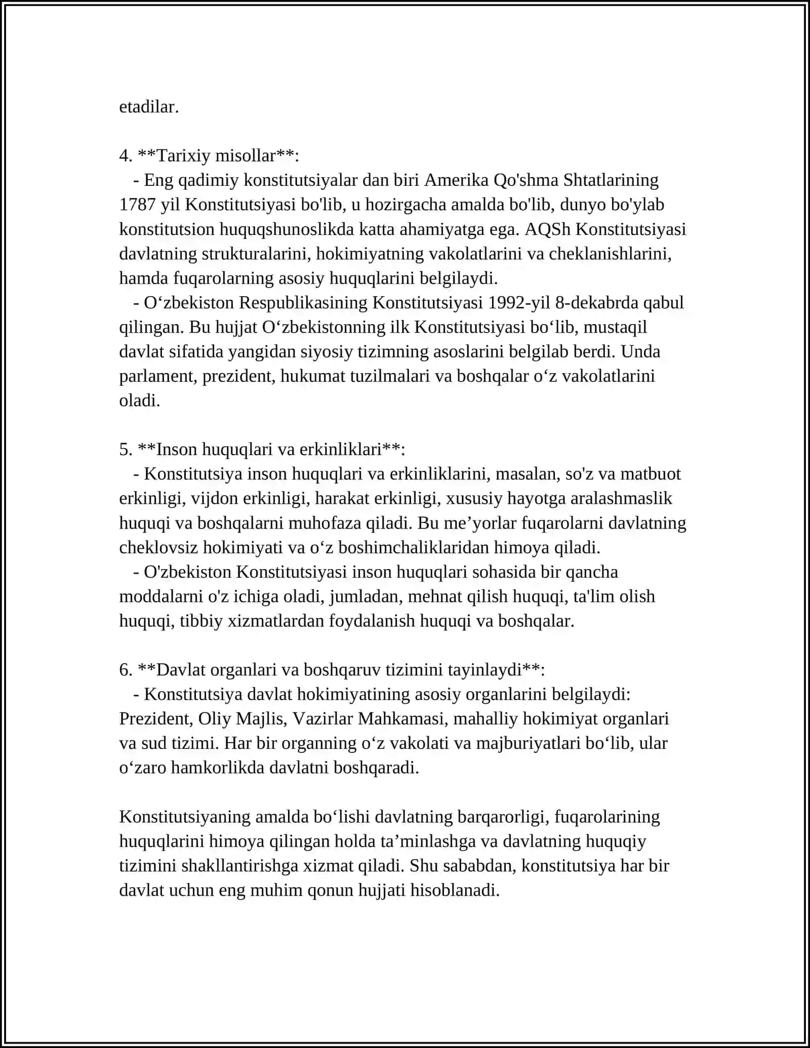 MENING KONSTITUTSIYAM 4