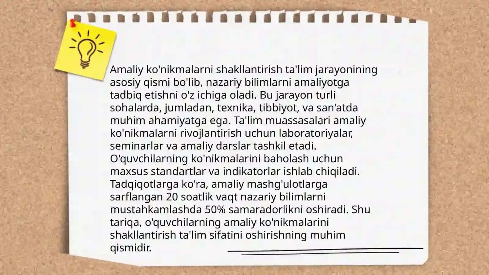 O'quv jarayonlarini rejalashtirish 4
