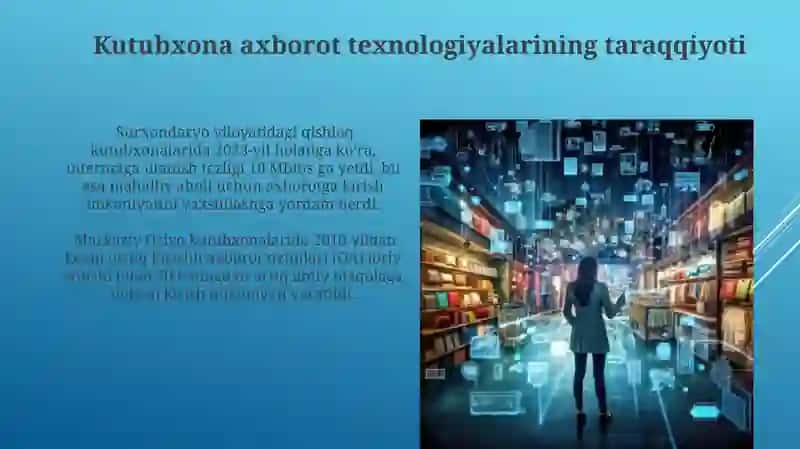 Kutubxona Axborot Faolligi Sistemasi Rivojlanishining O'ziga Xos Xususiyatlari 4