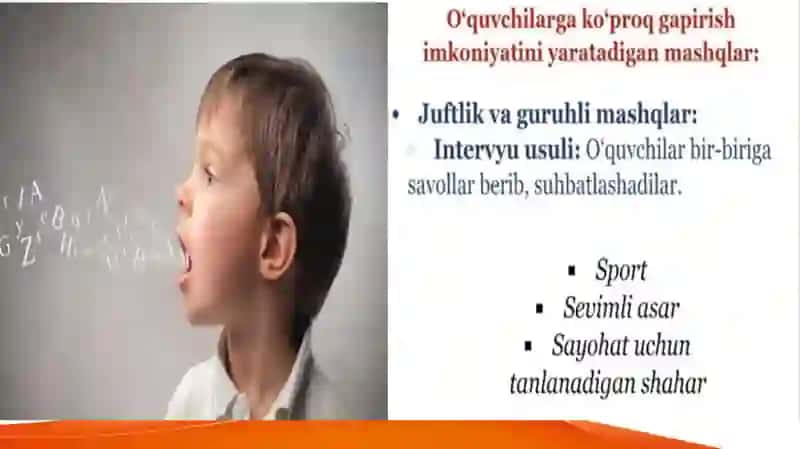 Og`zaki nutqning savodxonligi va istiqbollari 4