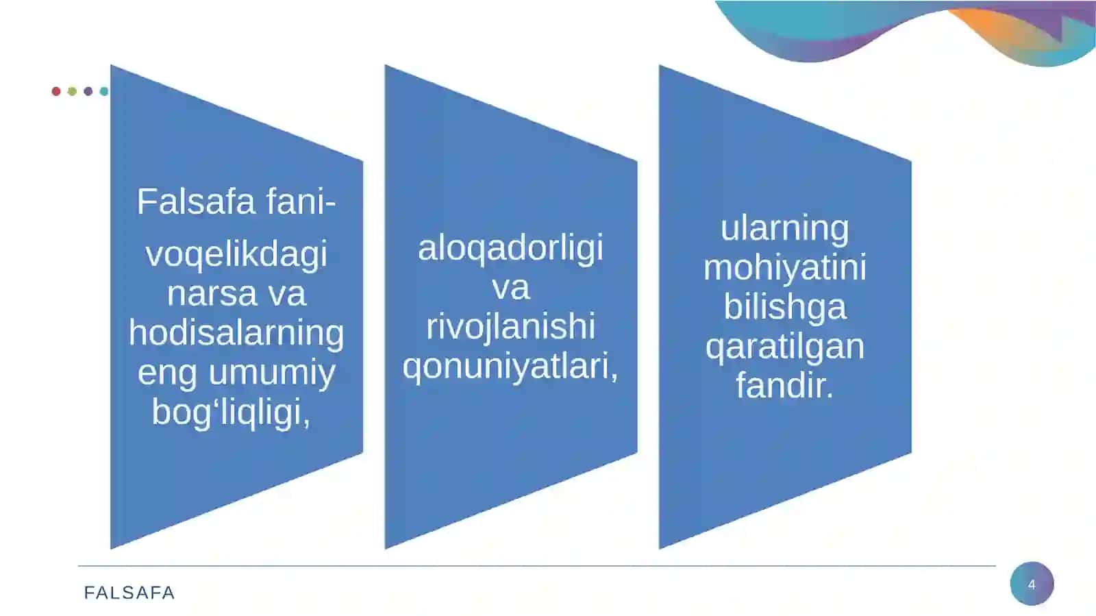 Falsafaning mohiyati va jamiyat taraqqiyotidagi roli 4