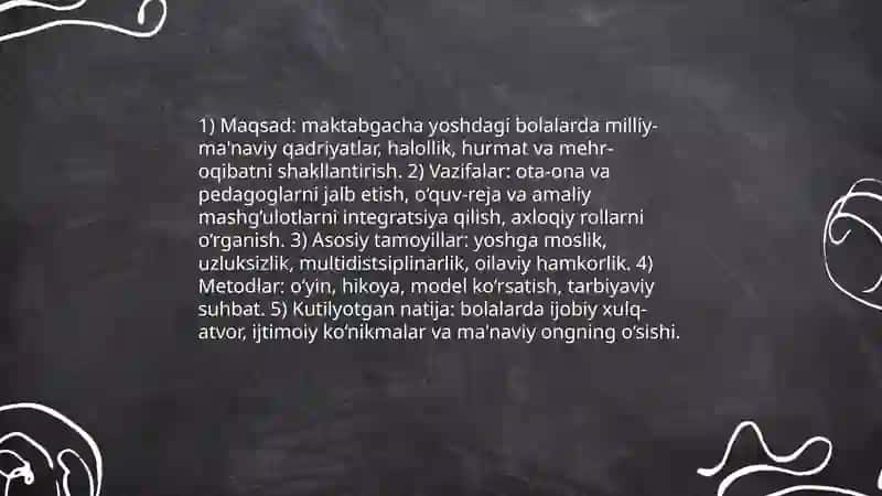 Maktabgacha yoshdagi bolalarni ma'naviy va axloqiy tarbiyalash 4