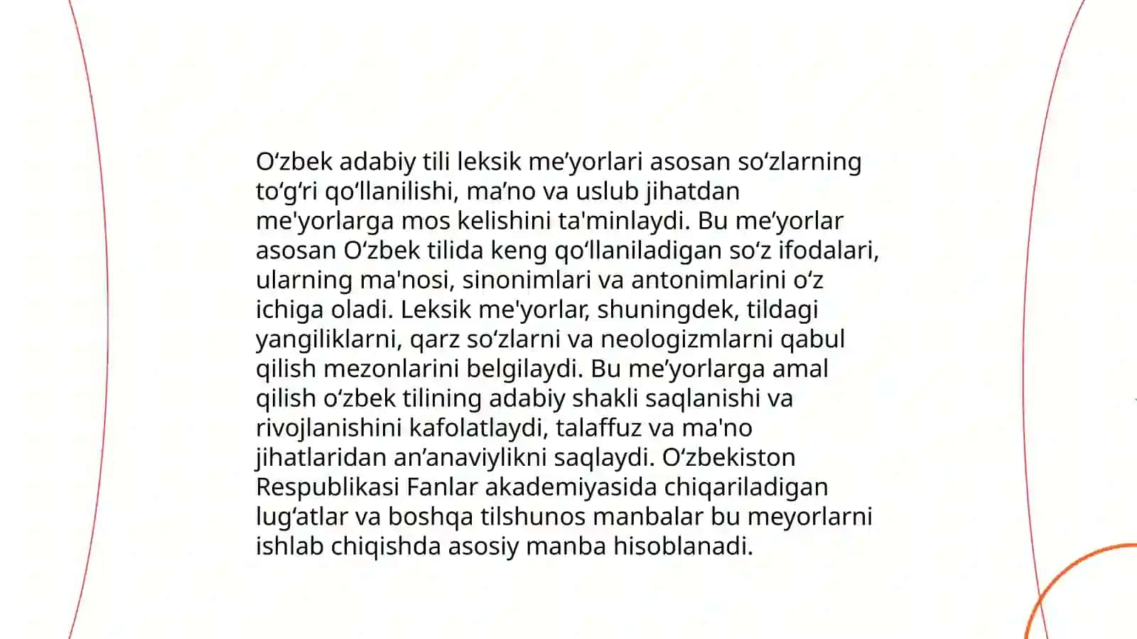 O'zbek adabiy tili me'yorlari 4