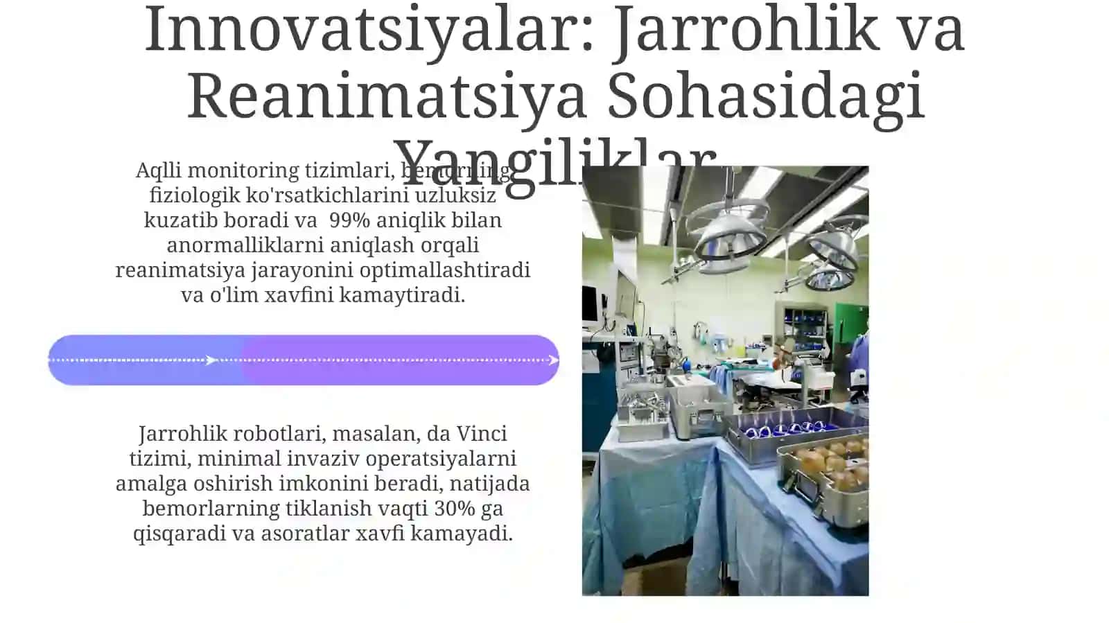 Jarrohlik va Reanimatsiya Bo'limida Qo'llaniladigan Asboblar 4