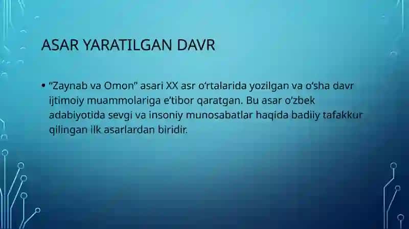 Zaynab va Omon 4