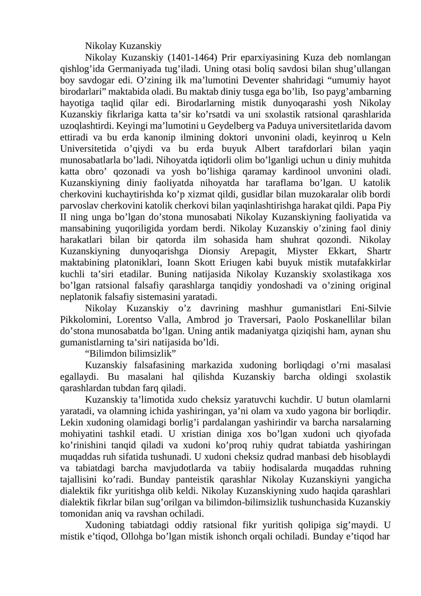 УЙҒОНИШ ДАВРИНИНГ ТАРИХ ФАЛСАФАСИ. XIV-XVI АСРЛАР 4