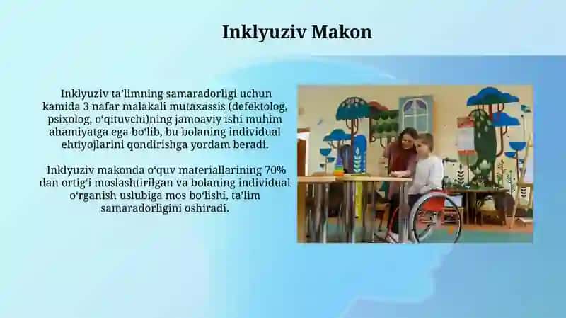 Inklyuziv Ta'lim Olishning Asosiy Shartlari 4
