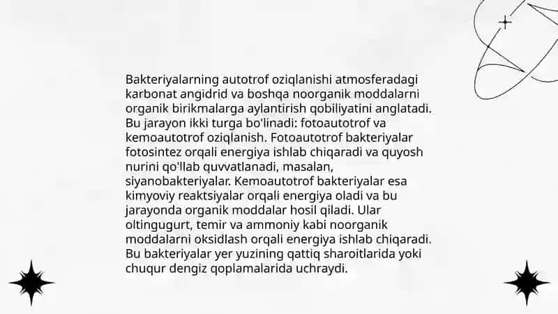 Bakteriyalarning Fizologiyasi 4