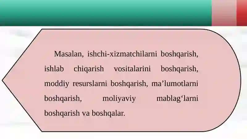 Firmani boshqarish-menejment 4