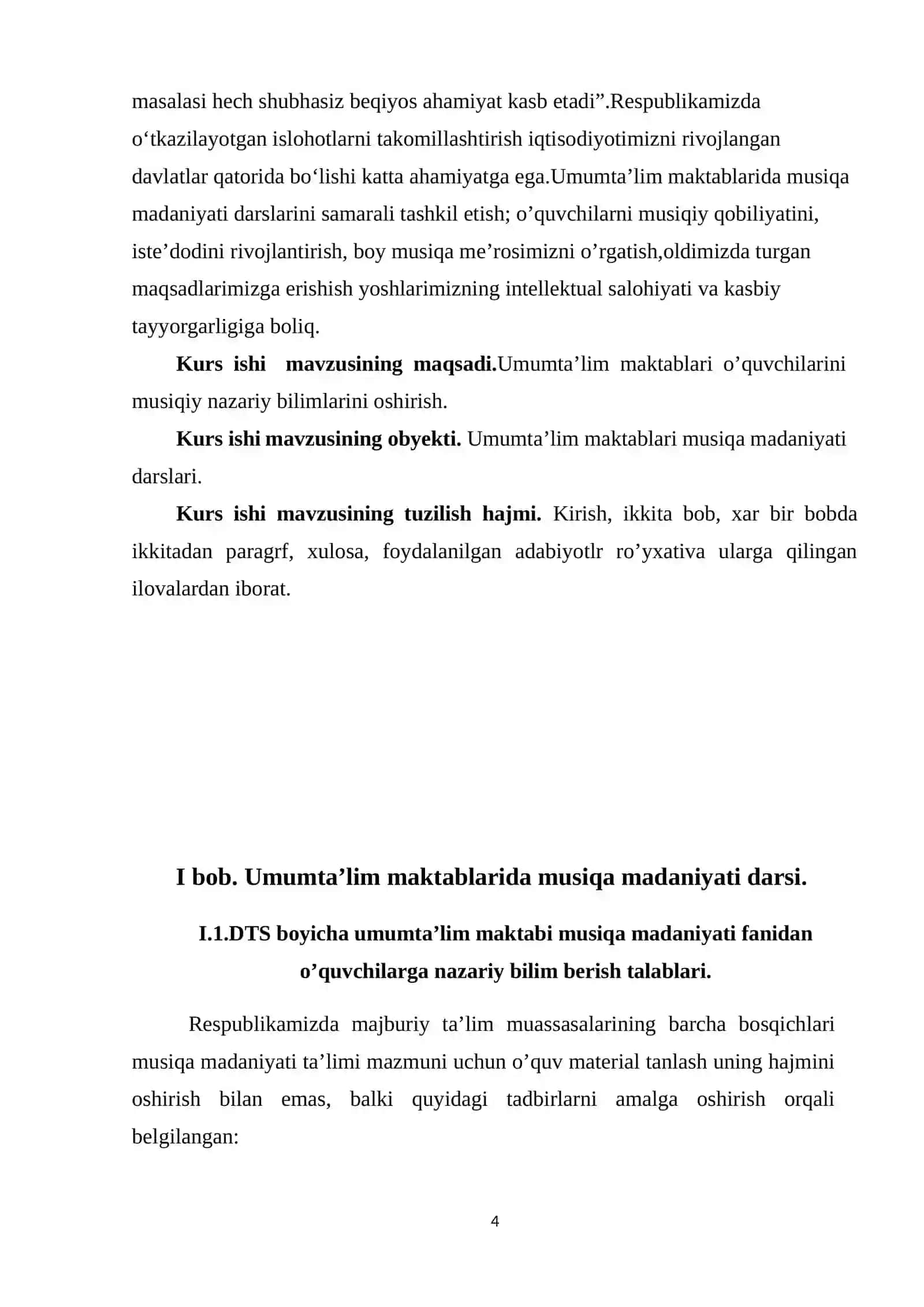 UMUMTA’LIM MAKTABLARIDA MUSIQA NAZARIYASINI O’QITISH METODIKASI 4