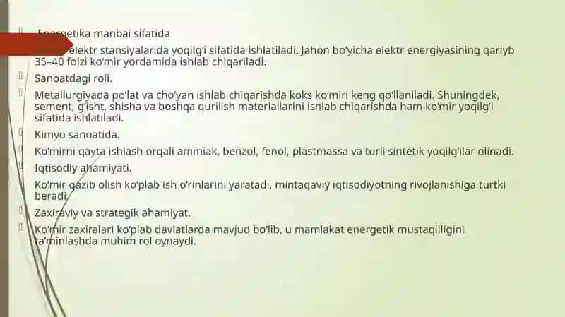 Ko‘mir konlarini qazib olish 4