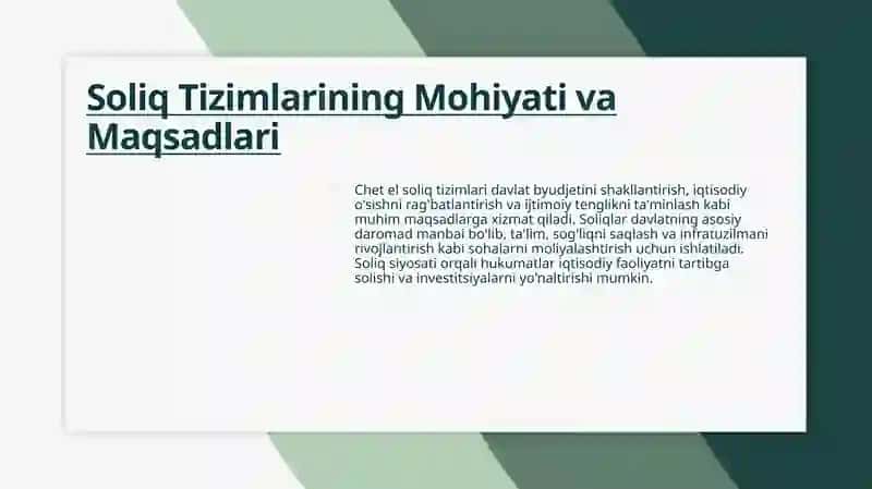 Chet el soliq turlari 4