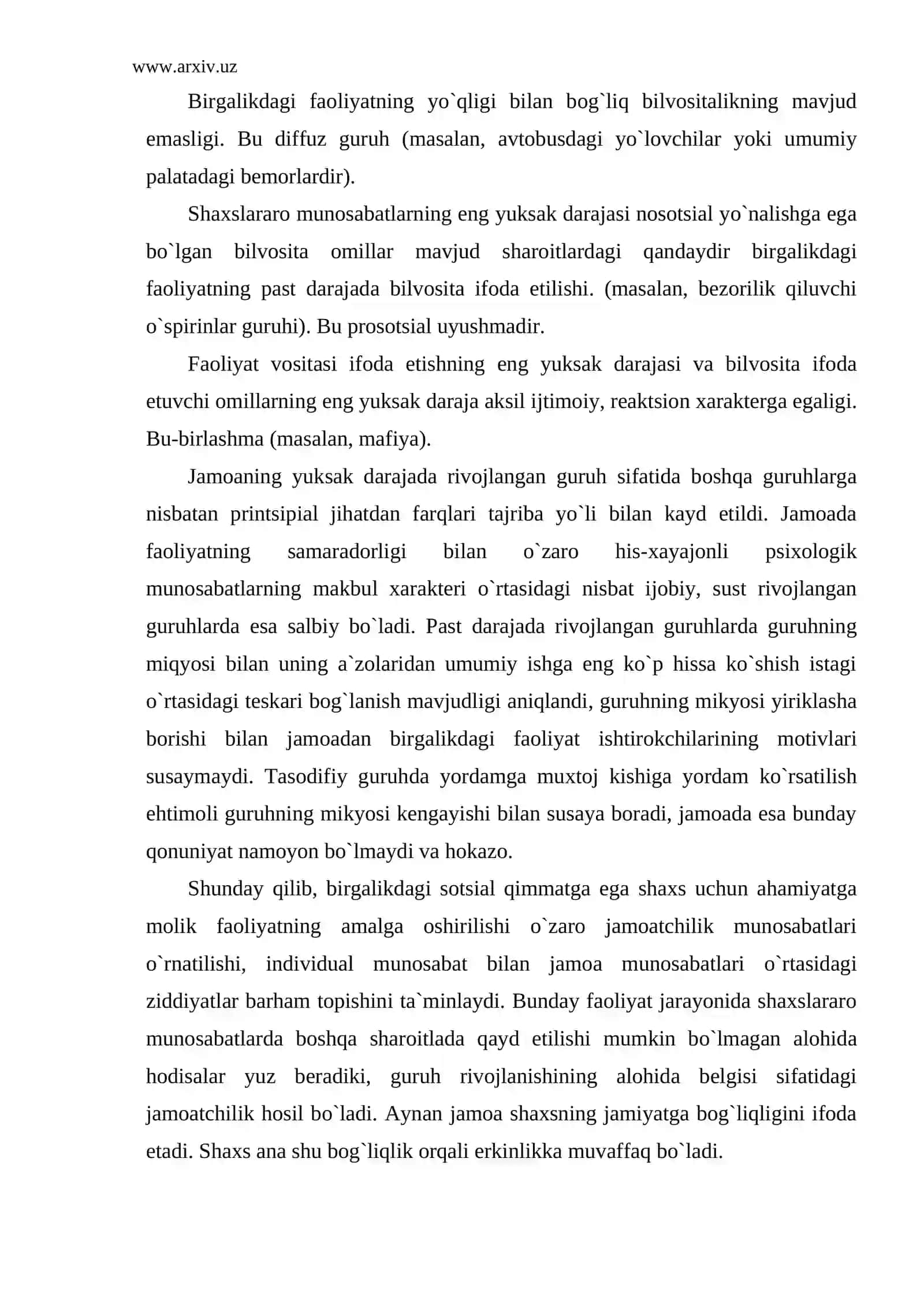 Guruh haqida tushuncha 4