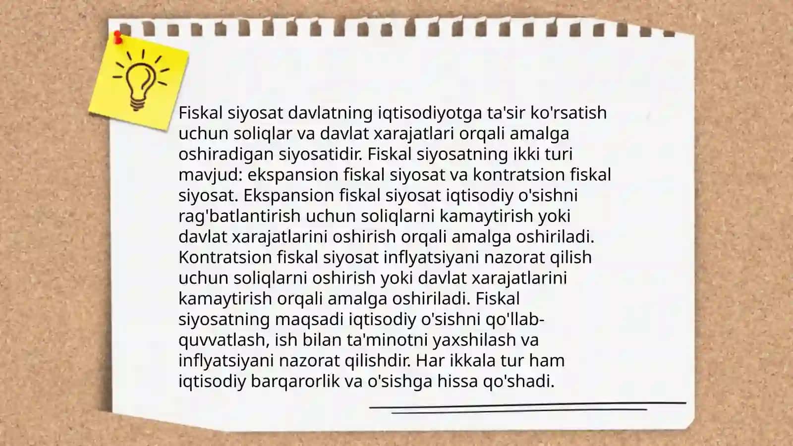 Pul kredit siyosati va fiskal siyosatning ozaro bogliqligi 4