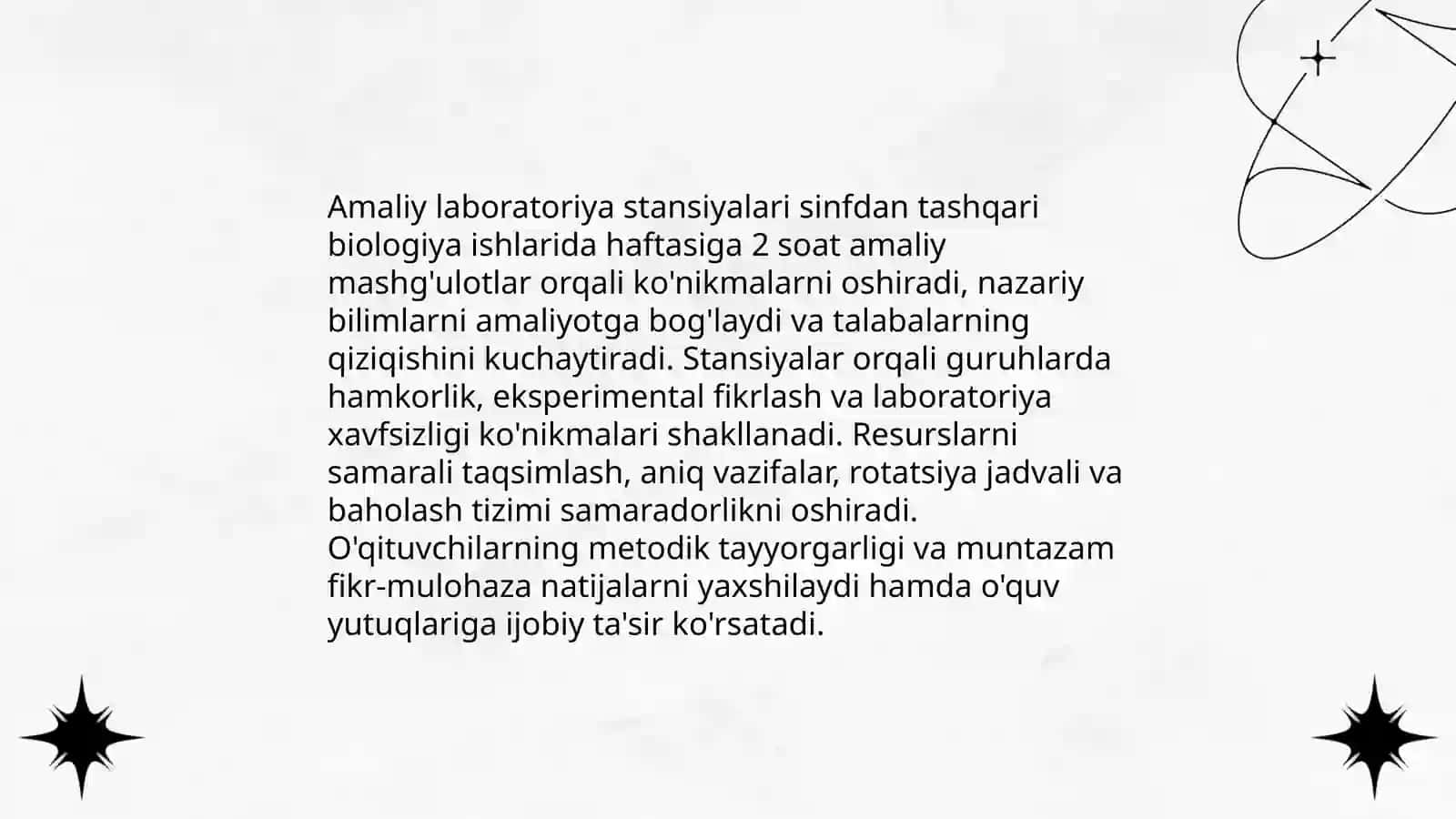 Biologiyada sinfdan tashqari ishlarning samaradorligi 4