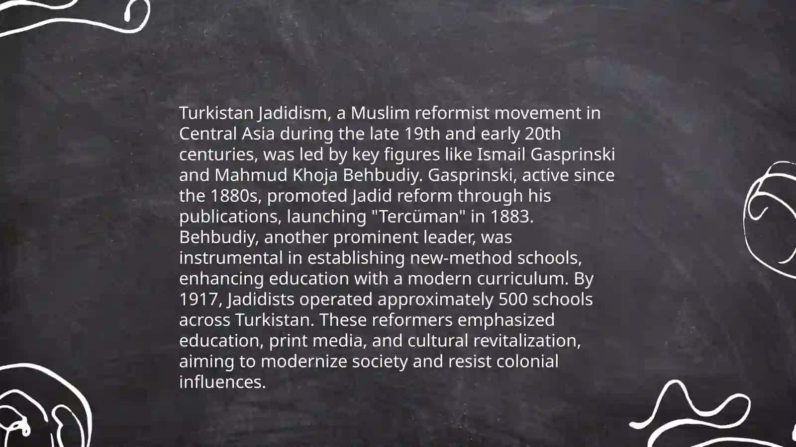 Turkistonda jadidchilik harakati va ahamiyati jadidchilik namoyondalari 4
