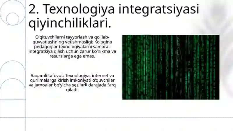 Texnologiya ta'limi va texnologik vositalar 4