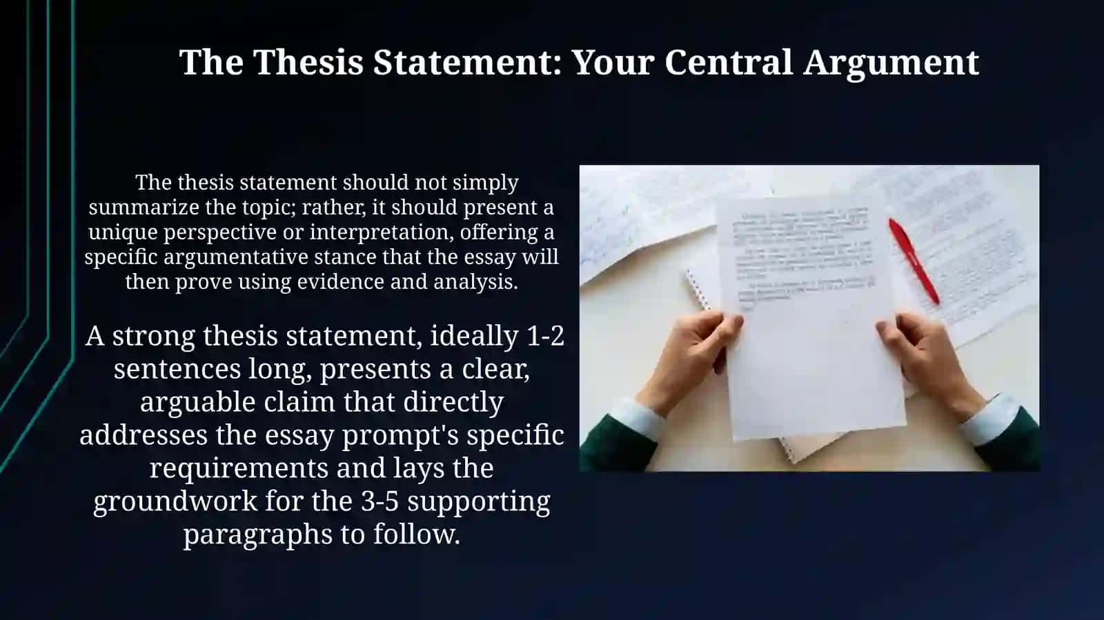 Common essay structure 4
