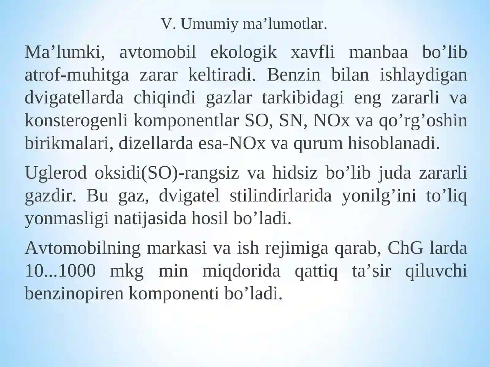 Avtomobil dvigateli ishlab chiqarish laboratoriyasi 4