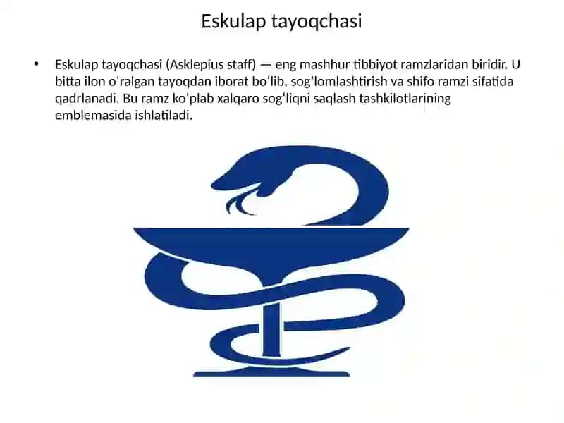 Tibbiyot emblemalari 4