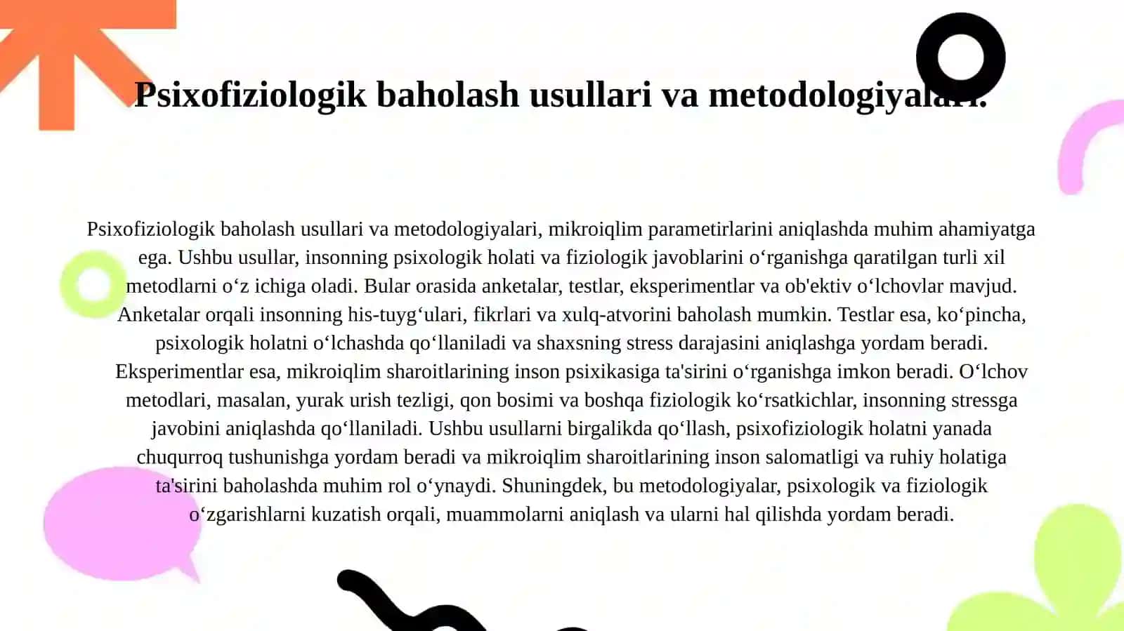 Mikroiqlim parametirlarini majmuali pisxofiziologik boholash 4