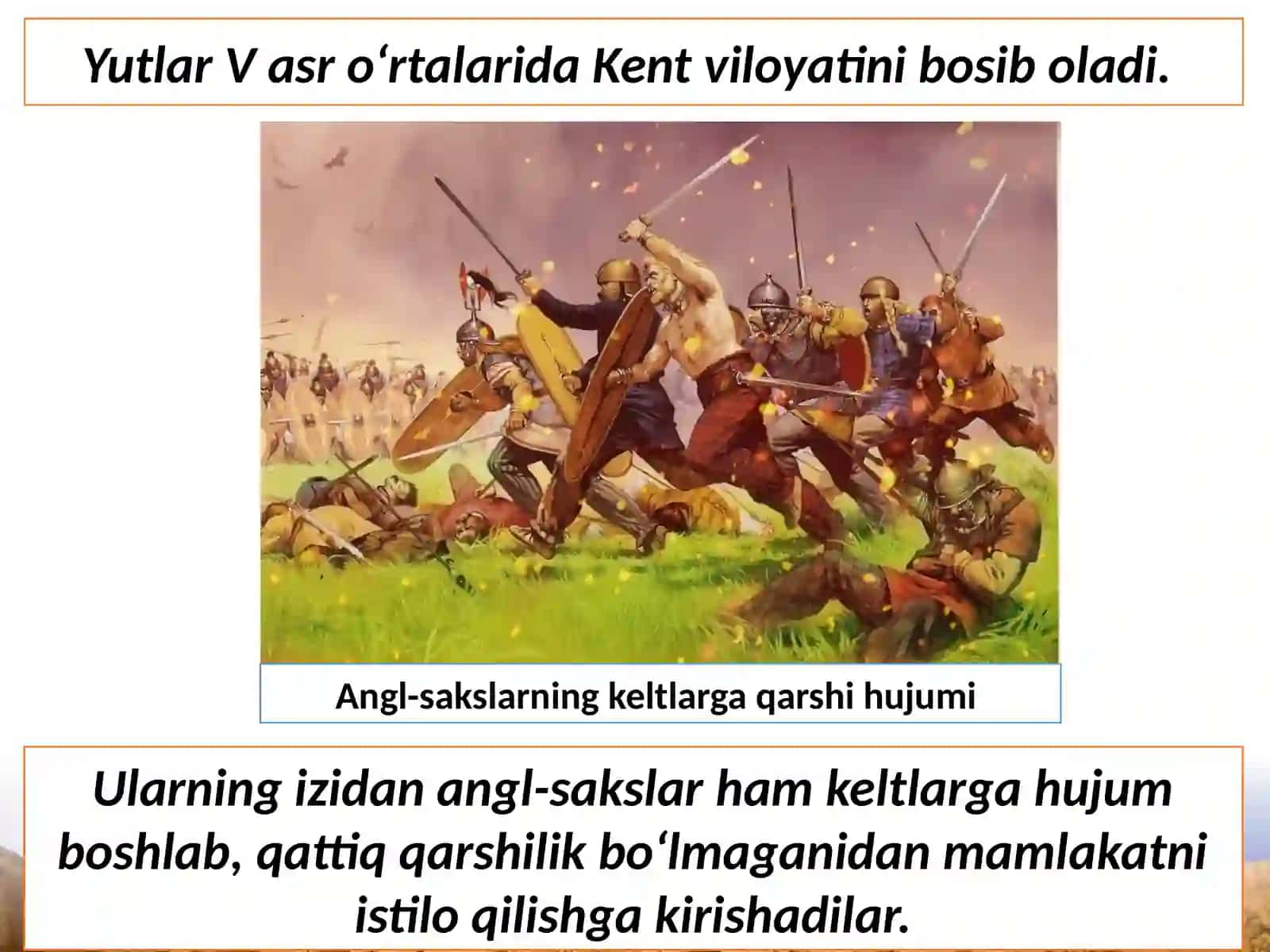 7-sinf Jahon tarixi fanidan Britaniyadan Angliyaga mavzuda dars taqdimot 4
