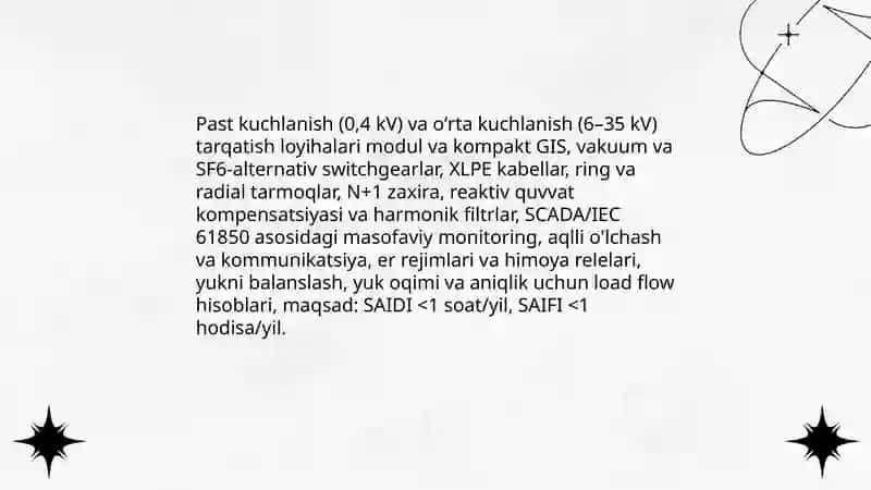 Sanoat korxonalarida elektr tamiynoti tizimlarini ornatishning zamonaviy usullari 4