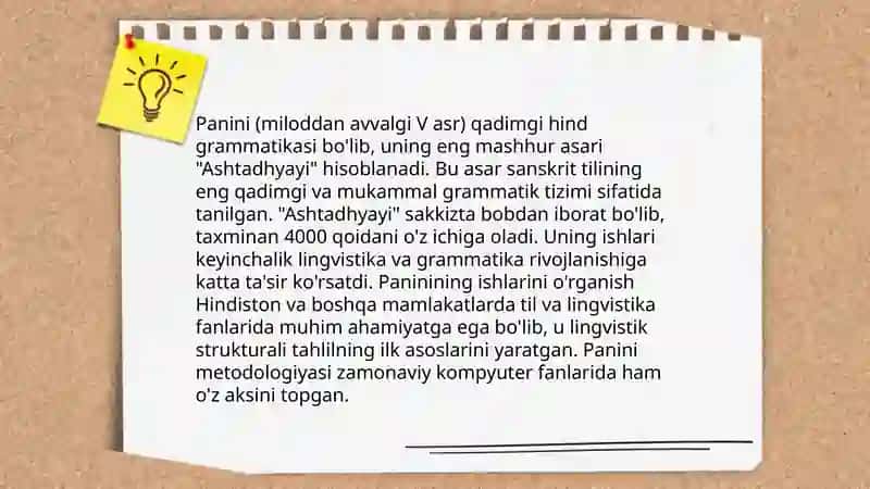 Qadimgi hind va yunon tilshunosligi 4