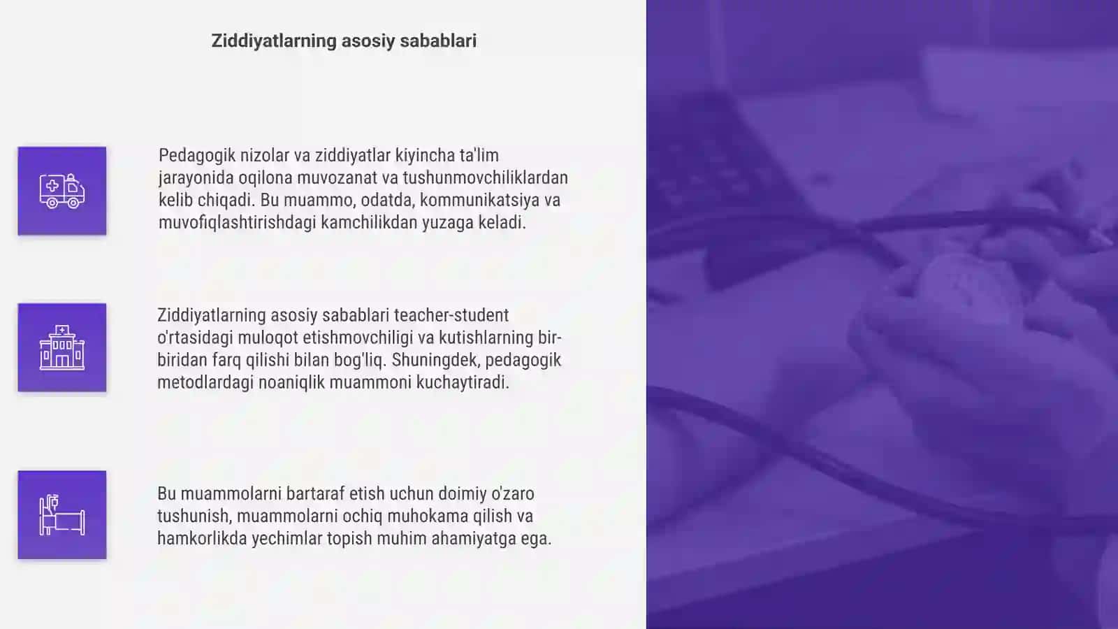Pedagogik nizolar va ziddiyatlarni bartaraf etish 4