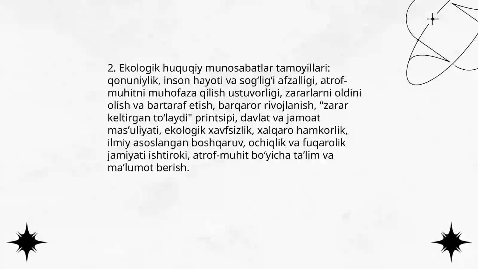 O'zbekiston Respublikasi Ekologik kodeksi 4